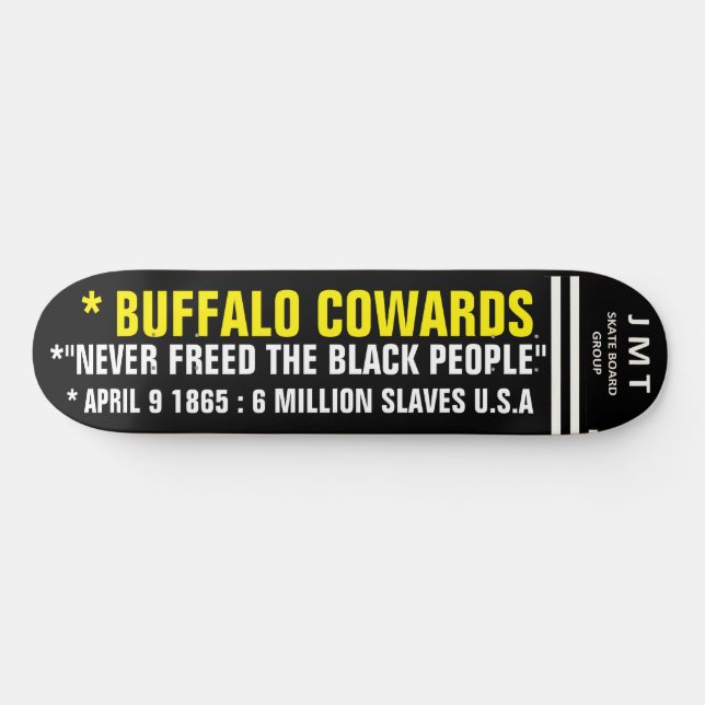 DECK DE PATINETA BUFFALO COWARDS 8 1/4" (Horz)