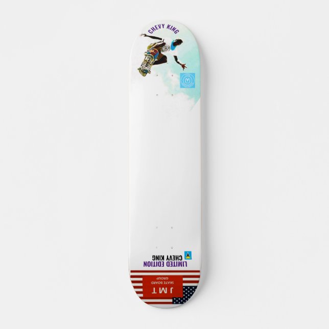 DECK DE PATINETA CHEVY KING PROJMT OFICIAL 7 3/4" (Anverso )