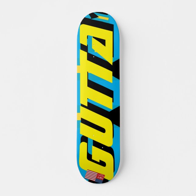 DECK DE PATINETA GUTTA JMT STLUCIA 7 3/4" (Anverso )