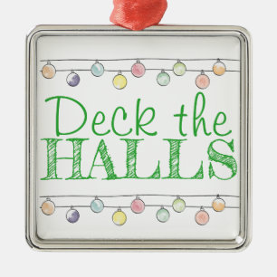 Deck the Halls Navidades Ornamentos acuáticos