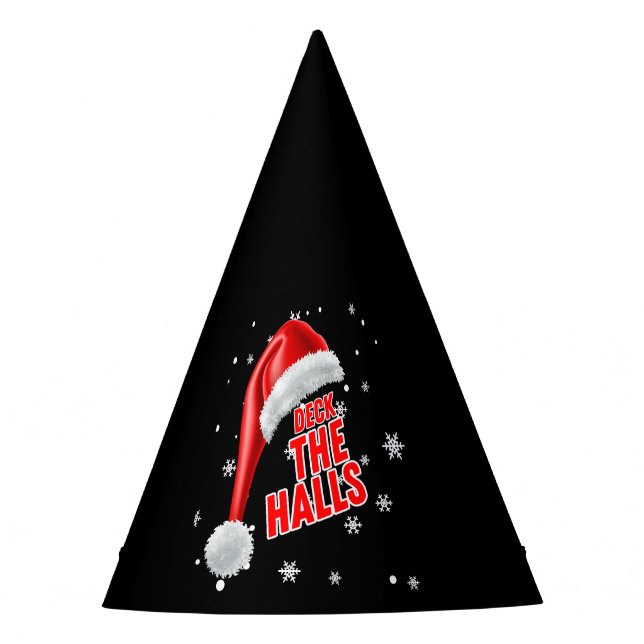 Deck The Halls Snow Collection Fiesta Gorra (Anverso)