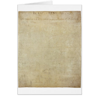 Declaración de Independencia original de Estados