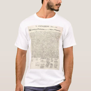 Declaración de la camiseta de independencia