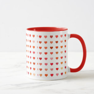 Declaración del amor de la taza del amor de los