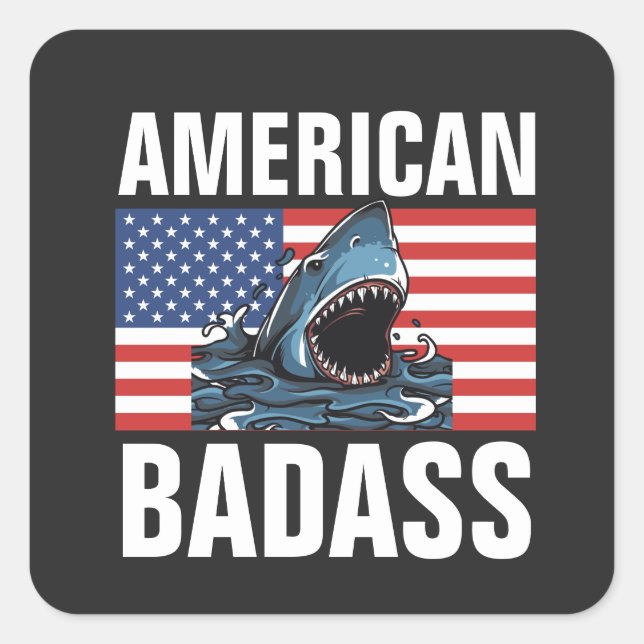 DECLARACIONES DE Pegatinas PATRIOTAS DE BADASS EST (Anverso)
