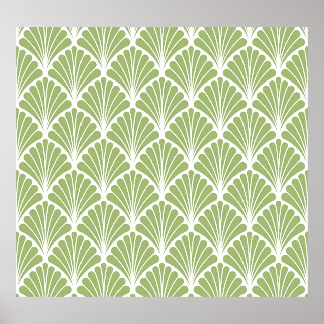 Deco de arte geométrico, patrón sin fisuras (Frente)