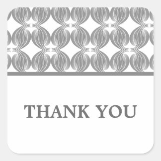 Deco Gris Moderno Gracias Pegatinas