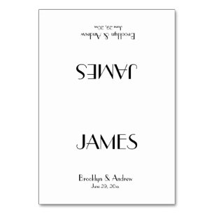 Deco mínimo de tarjetas Bodas blancas