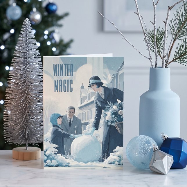 Deco Yuletide | Primera nevada de Navidad moderna (Lifestyle Shot)