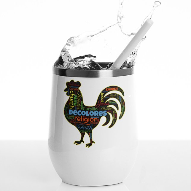 DeColores Cursillo Rooster Word Cloud (Subido por el creador)