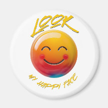 ¡Decora con Amor! Imanes con Caritas Felices