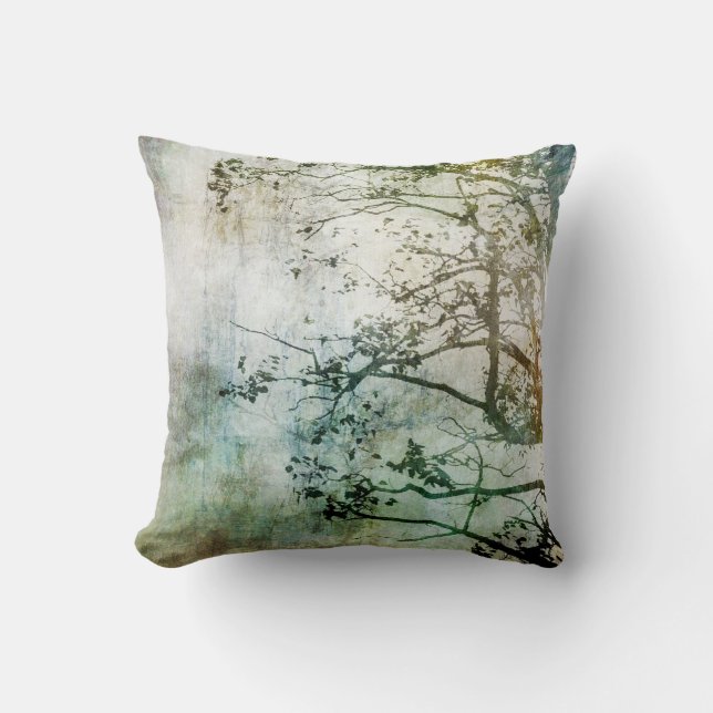 Decoración abstracta Painterly de la almohada del (Anverso)