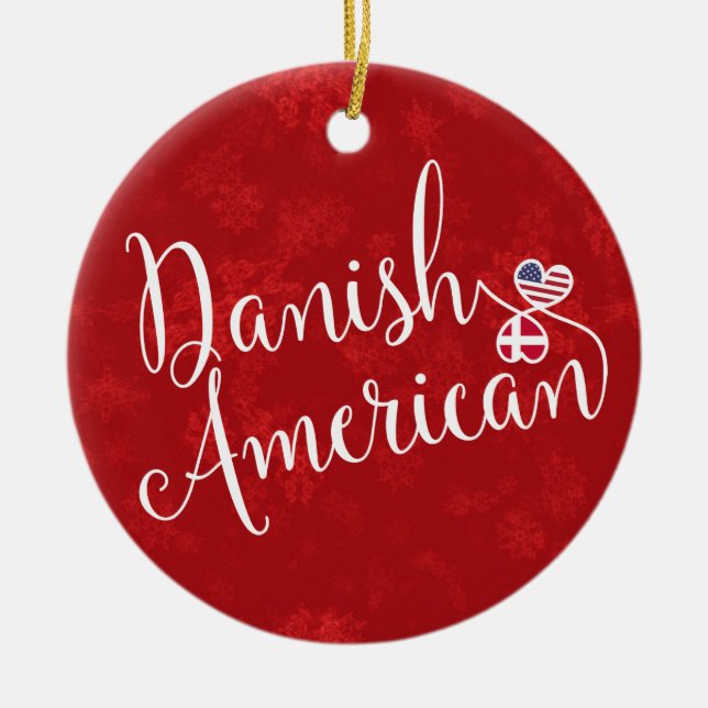 Decoración americana danesa del día de fiesta de (Frente)