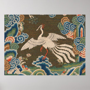 Decoración Antigua China Pájaro