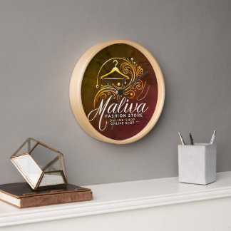 Decoración artística del reloj de pared