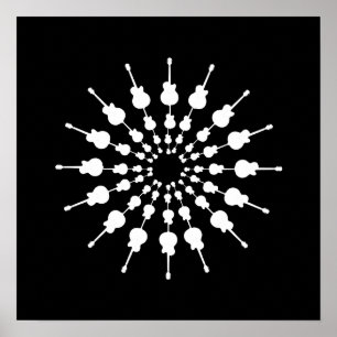 decoración artística musical / guitarras