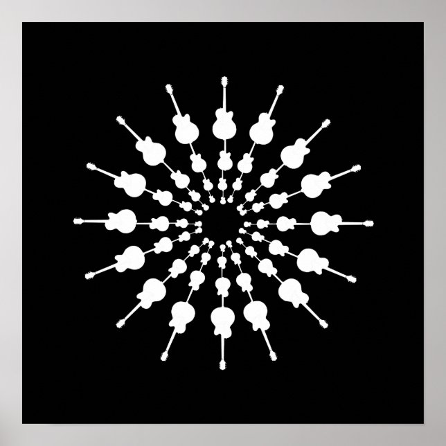 decoración artística musical / guitarras (Frente)