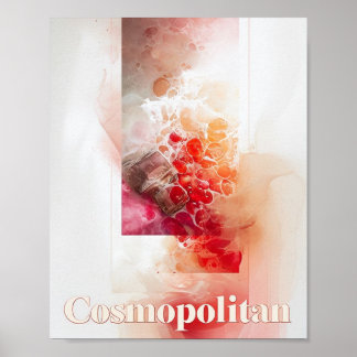 Decoración Bar Moderna, Cóctel acuático cosmopolit