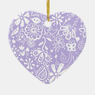 Decoración bonita del ornamento de Purple Heart