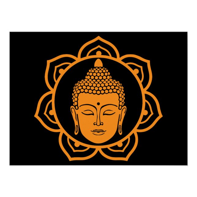 Decoración budista en la pared interior (Anverso)