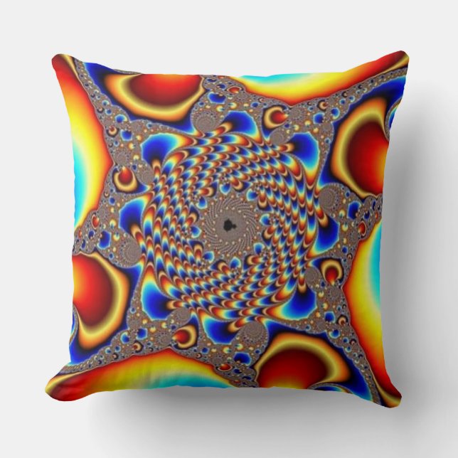 Decoración casera con almohadas y pufs (Anverso)