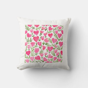 Decoración casera de almohadas de diseño cardíaco 