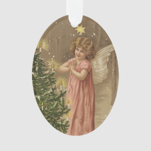 Decoración colorida del ángel del navidad del ro