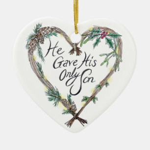 Decoración cristiana del árbol de navidad