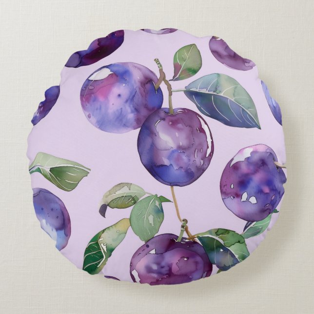 Decoración de 16" de almohada redonda Personalizad (Anverso)