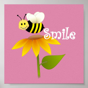 Decoración de abeja/ guarnición feliz