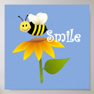 Decoración de abeja/ guarnición feliz