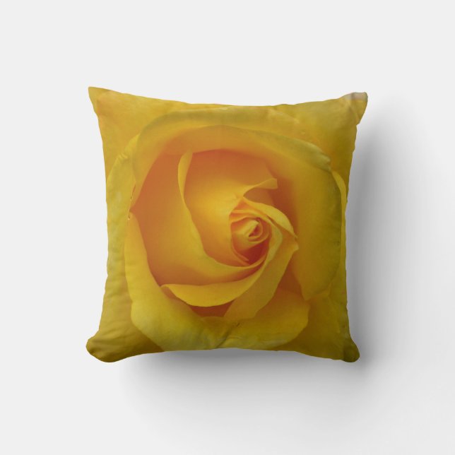 Decoración de almohadas rosas amarillas personaliz (Anverso)