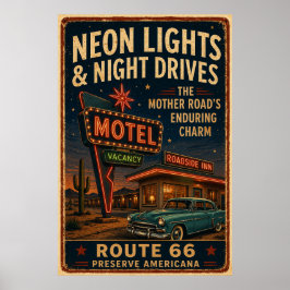 Decoración de Americana de Motel de Neón de la Rut