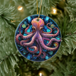 Decoración De Árbol De Cerámica De Vidrio Manchado