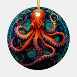 Decoración De Árbol De Cerámica De Vidrio Manchado