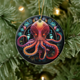 Decoración De Árbol De Cerámica De Vidrio Manchado