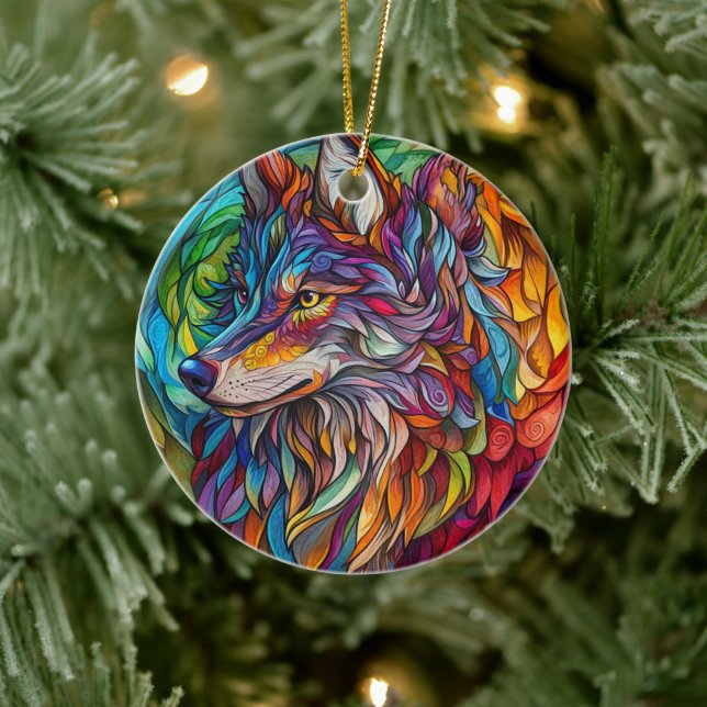 Decoración de árbol de cerámica de vidrio templado (Árbol)