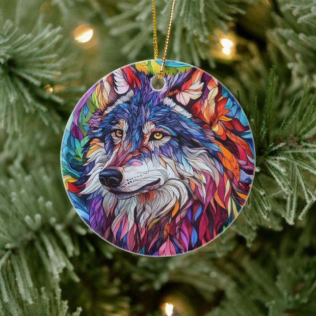 Decoración de árbol de cerámica de vidrio templado (Árbol)