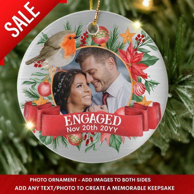 Decoración de árbol de época con fotografía de pla (Subido por el creador)