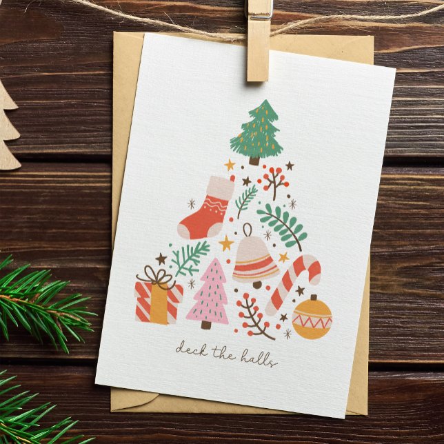 Decoración de árboles de Navidad en los salones (Subido por el creador)
