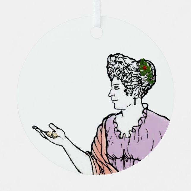 Decoración de árboles metalizado de Metella (Anverso)