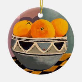 Decoración de árboles navideños para naranjas