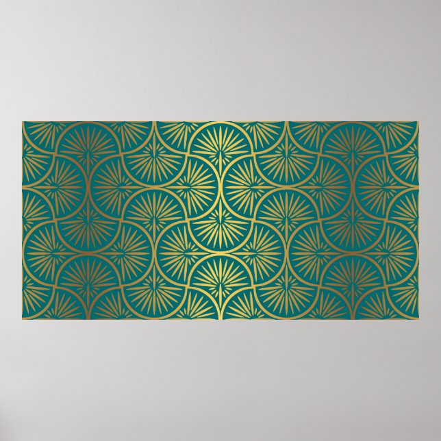 Decoración de arte. Papel pintado de época. japoné (Frente)