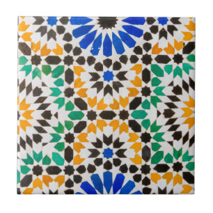 Decoración de azulejos en el Palacio de Bahia