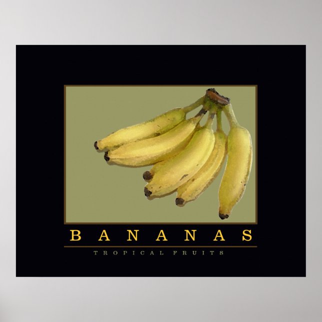 decoración de banana amarilla (Frente)