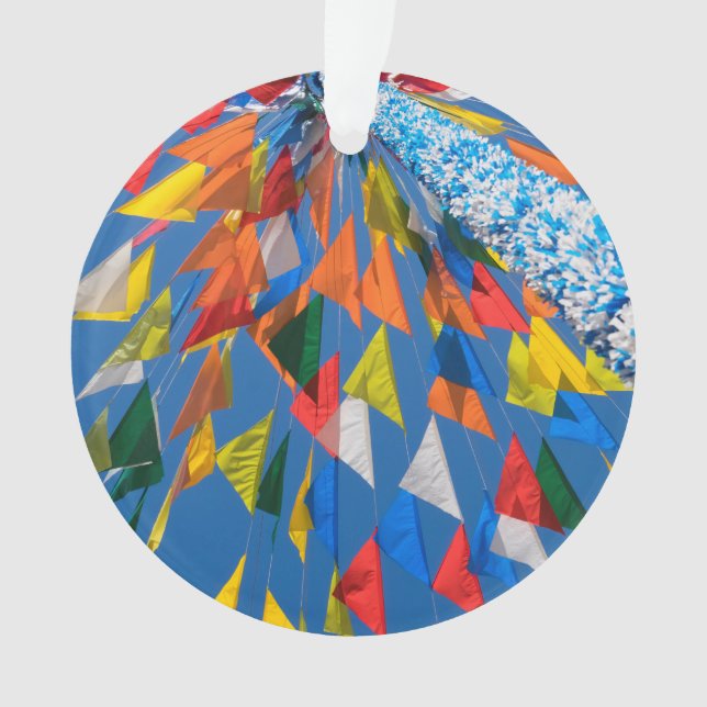 Decoración de banderas triangulares (Anverso)