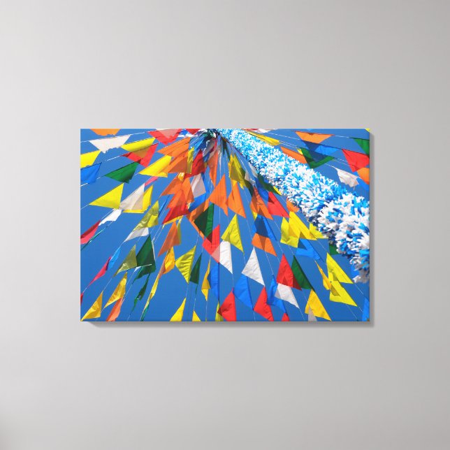 Decoración de banderas triangulares (Anverso)