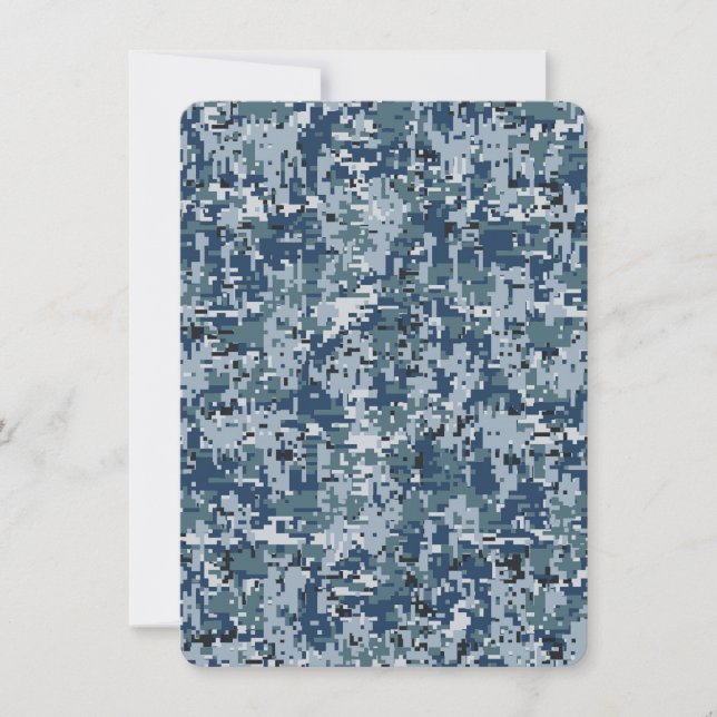 Decoración de camuflaje de la Marina Digital Camo (Anverso)