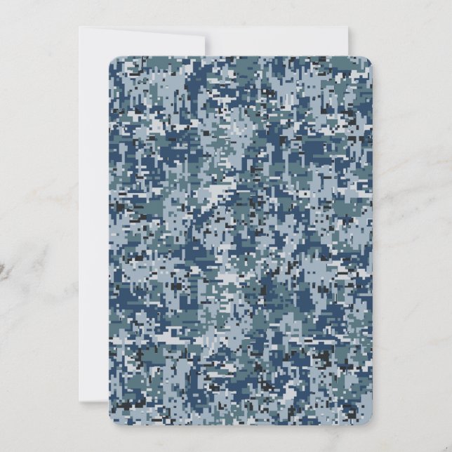 Decoración de camuflaje de la Marina Digital Camo (Anverso)
