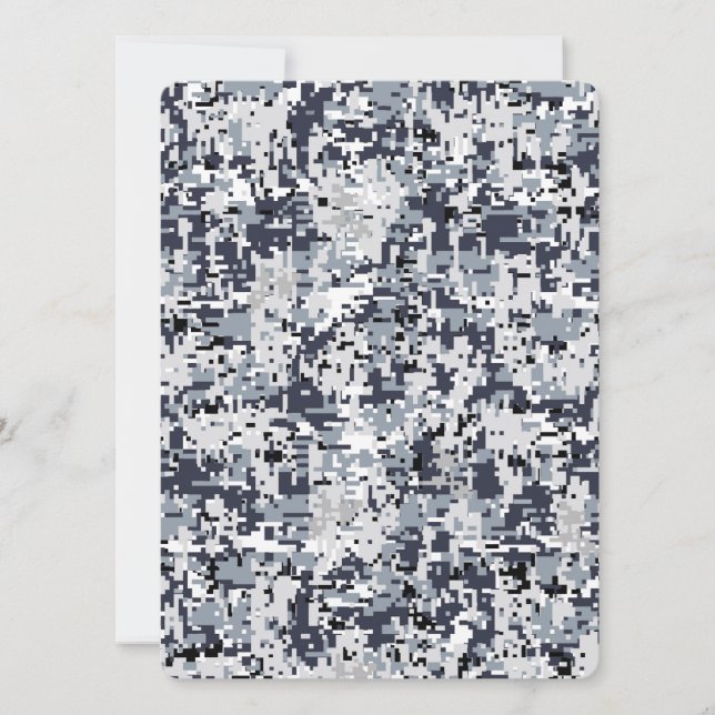 Decoración de camuflaje digital de estilo urbano (Anverso)